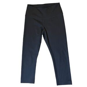 Zella black cropped leggings - like new - size Small